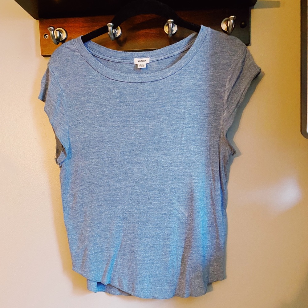 Blue short sleeve t shirt